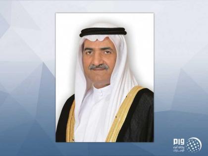 حاكم الفجيرة يعزي ملك الأردن في وفاة الأمير محمد بن طلال