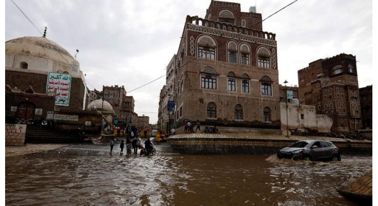 4 killed in flash floods in Yemen's historic Tarim city
