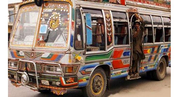 Transport sector in KP suffer with passengers conspicuous by absence amid COVID-19 restrictions
