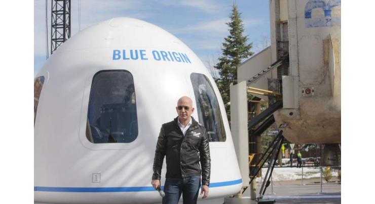 Bezos' Blue Origin Opens Bidding for Seat on First Space Tourism Flight