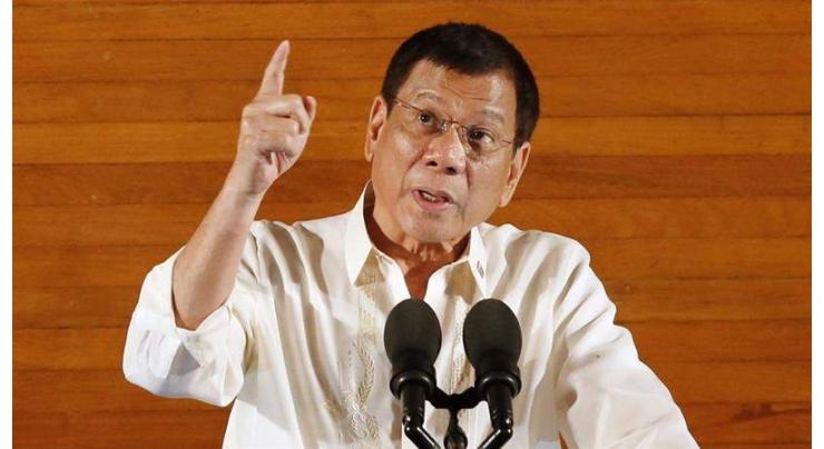 Philippines' Duterte orders arrest of mask violators

