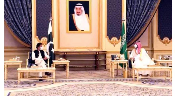 PM Khan, Saudi Crown Prince Mohammad Bin Salman affirm commitment to deepen existing bilateral ties