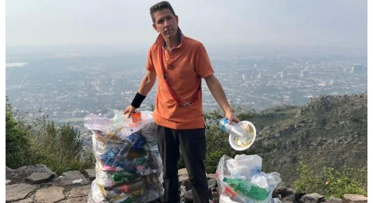 Cleanliness drive initiated at Margalla Hills after Christian's  tweet
