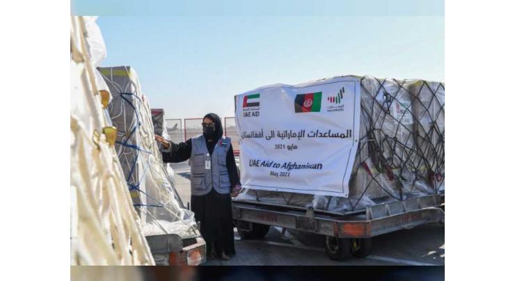 UAE sends plane carrying 37 metric tonnes of food supplies to Afghanistan