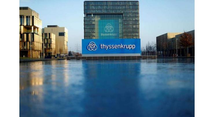 Chinese demand boosts Germany's ailing Thyssenkrupp
