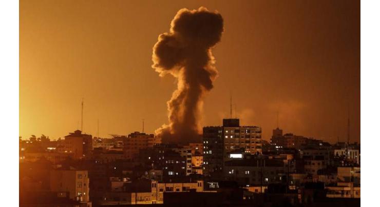 Israel Military Deploys 80 Aircraft to Simultaneously Strike 150 Targets in Gaza Strip