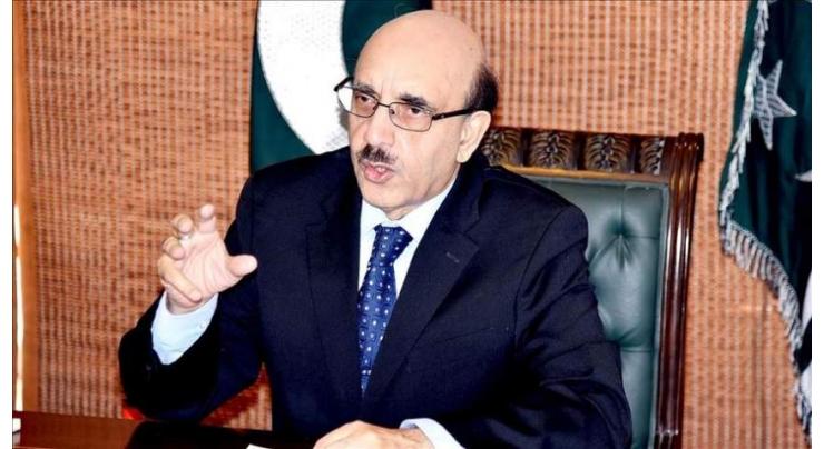 Reversal of  Indian sinister actions should be precondition for talks with New Delhi: AJK President
