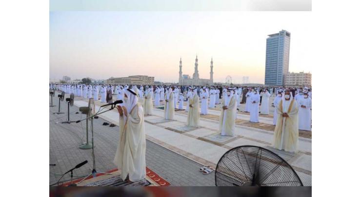 RAK Ruler performs Eid al-Fitr prayer