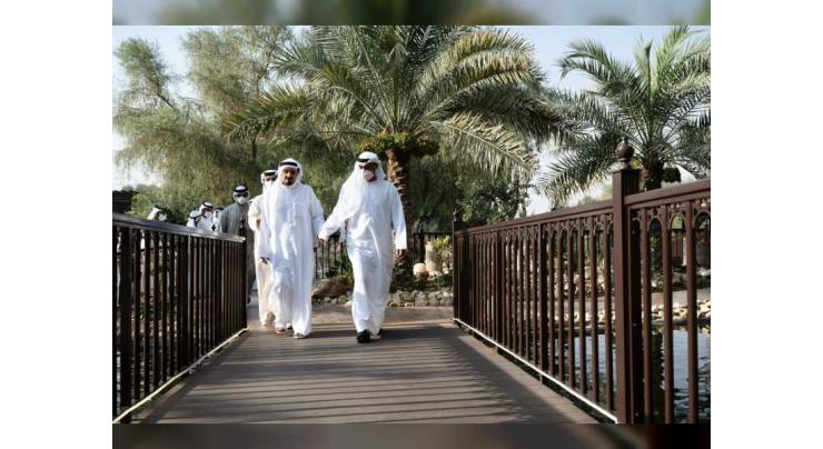 Mohamed bin Zayed exchanges greetings with Ajman Ruler on Eid al-Fitr