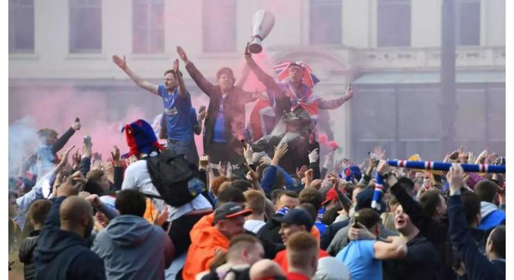 Rangers say fan violence 'besmirched' club's reputation
