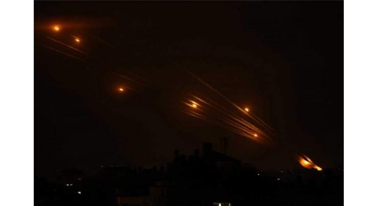About 90 Missiles Launched From Gaza Toward Israel Since Monday Night - Israeli Military