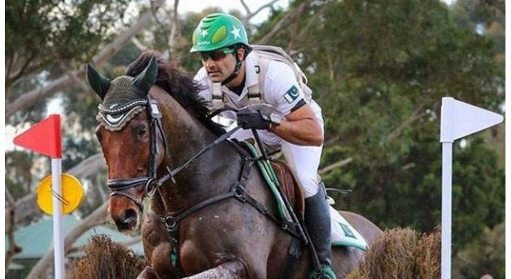 Rider Usman Khan is out of danger but his horse died during Olympic qualifier