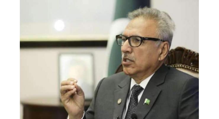 President Dr Arif Alvi for promoting arts education to project Pakistan's soft image

