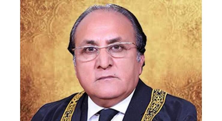 Justice Raja Saeed Akram Khan swears in as AJK Chief Justice
