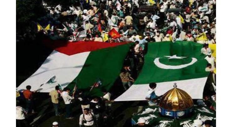 Palestine Solidarity Day observes in northern Sindh
