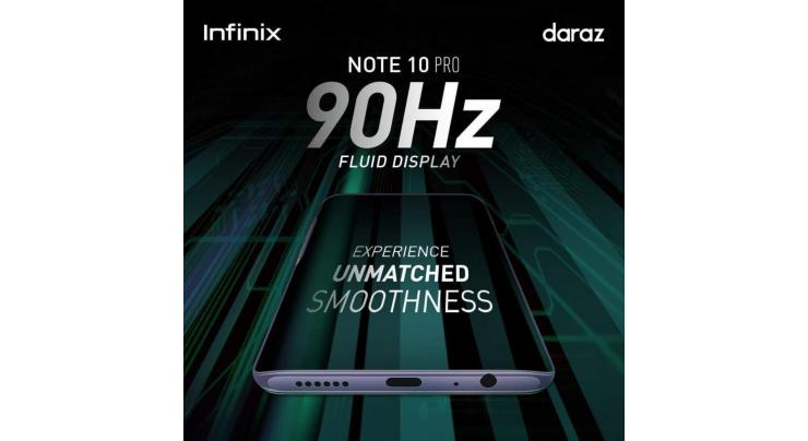 Infinix NOTE 10 Pro most favored smartphone is now available in offline market