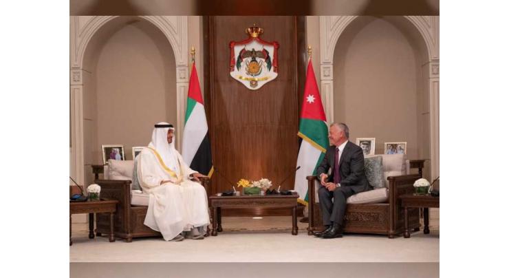Mohamed bin Zayed, King Abdullah ll of Jordan discuss enhancing relations