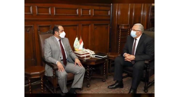 UAE Ambassador and Egypt&#039;s Minister of Agriculture explore cooperation in agriculture