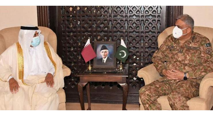 COAS lauds Qatari assistance to Pakistan in various domains
