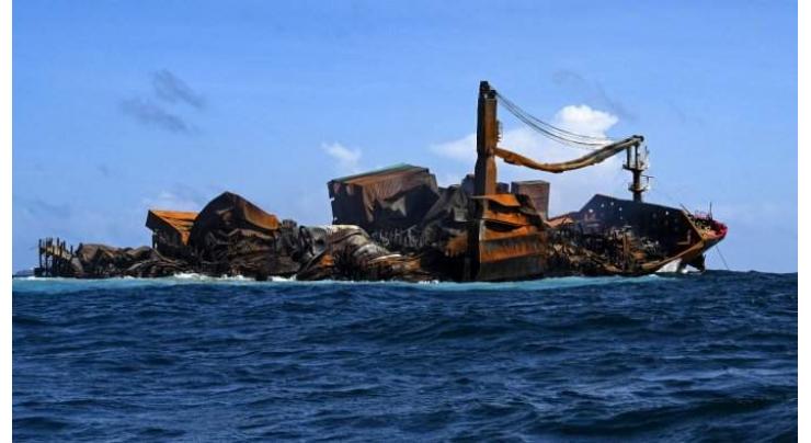 Sri Lanka sued over ship disaster as possible oil spill looms
