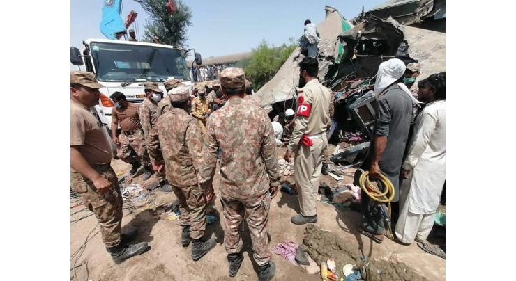 Ghotki train tragedy: Relief, rescue operation concluded; says ISPR
