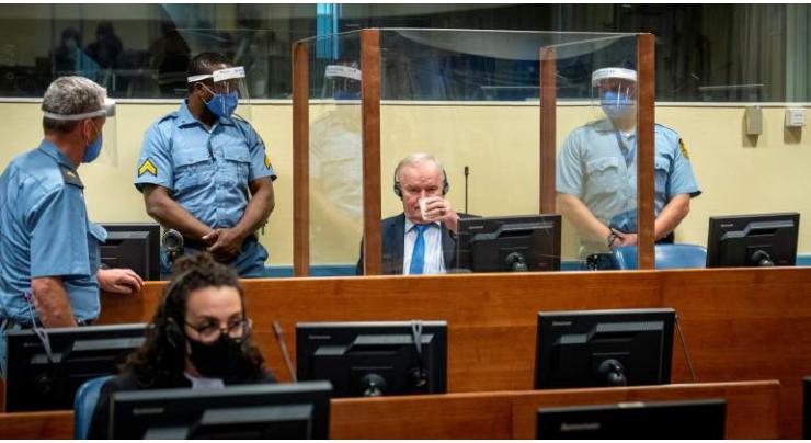 UN court upholds Mladic life sentence for genocide

