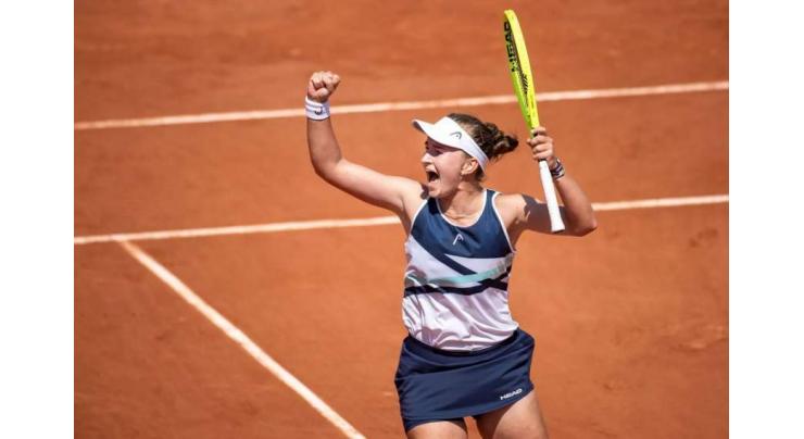 Krejcikova reaches first Grand Slam semi-final at French Open
