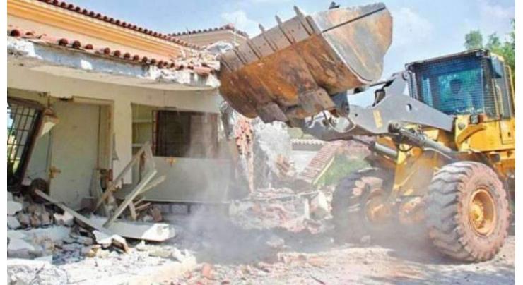 LDA demolishes various illegal structures
