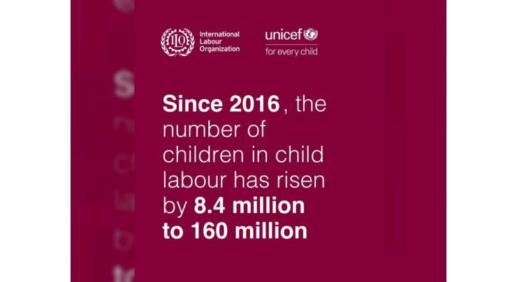 Child labour rises to 160 million – first increase in two decades: UN