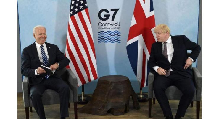 Biden Meets With UK Prime Minister Ahead of G7 Summit, Putin Meeting