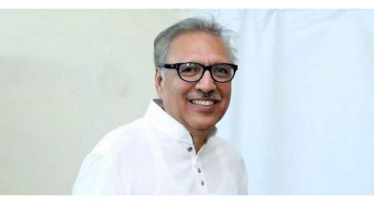 President Dr Arif Alvi expresses condolences with bereaved families of Shaheed FC personnel
