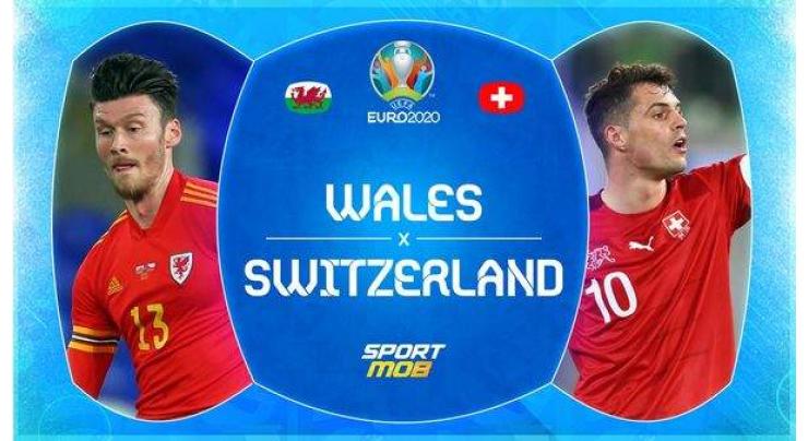 Wales v Switzlerand Euro 2020 starting line-ups
