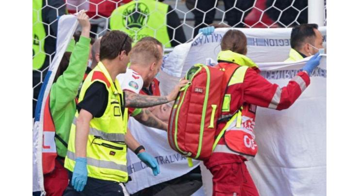 Eriksen 'awake' in hospital after Euro 2020 game collapse: Danish FA
