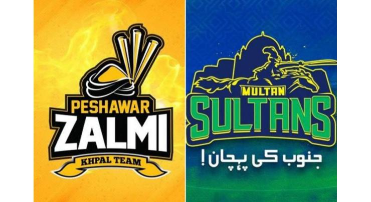 Today PSL 6 Match 21 Multan Sultans Vs. Peshawar Zalmi 13 June 2021: Watch LIVE on TV