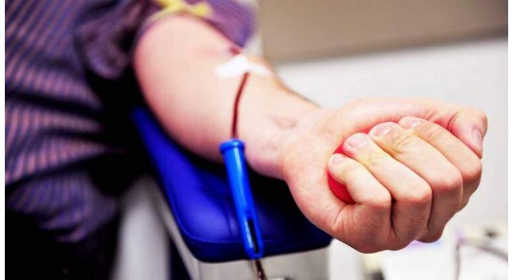 113 police officials donated blood
