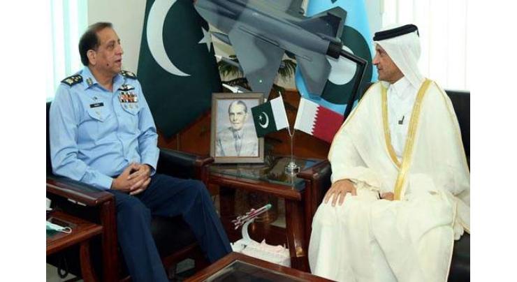 Qatari envoy calls on Air Chief
