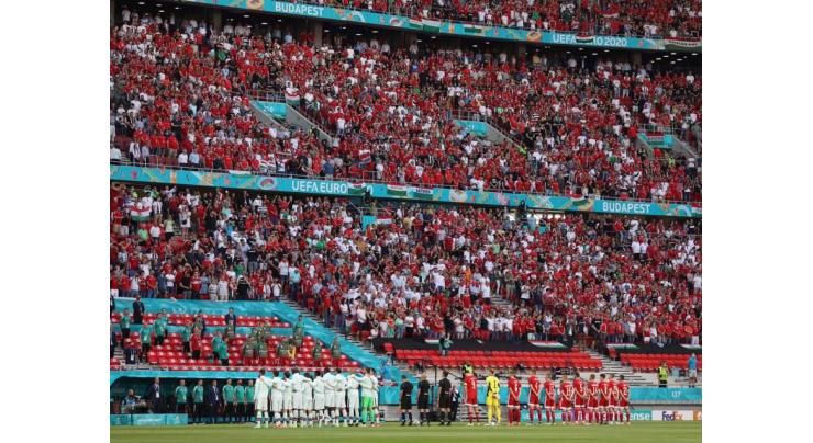 Hungary, Portugal fans 'thrilled' to be back in packed stadium
