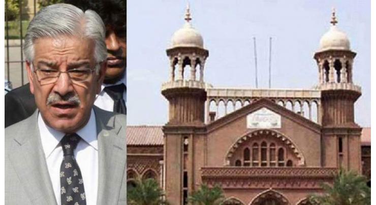 Lahore High Court adjourns hearing of Khawaja Asif's bail plea till June 21
