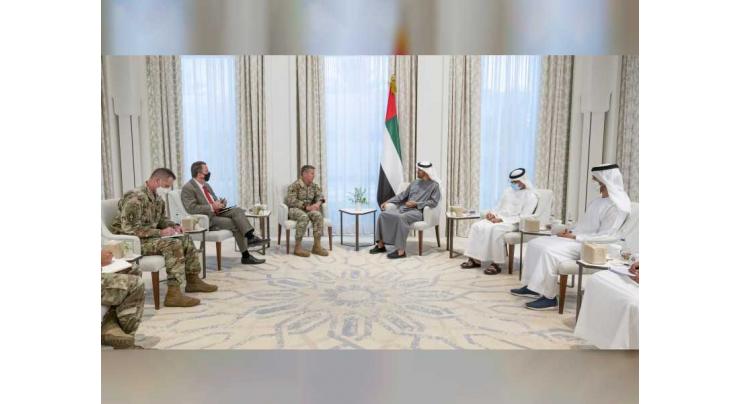 Mohamed bin Zayed receives US Commander of NATO&#039;s Resolute Support Mission in Afghanistan