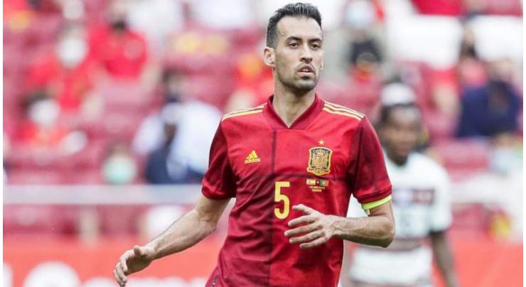 Busquets to return for Spain after negative virus test

