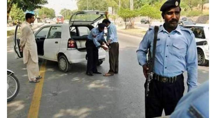 Islamabad Police arrests nine outlaws