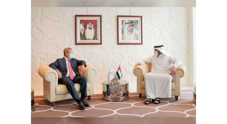 Ahmed bin Mohammed receives Vice President of International Olympic Committee
