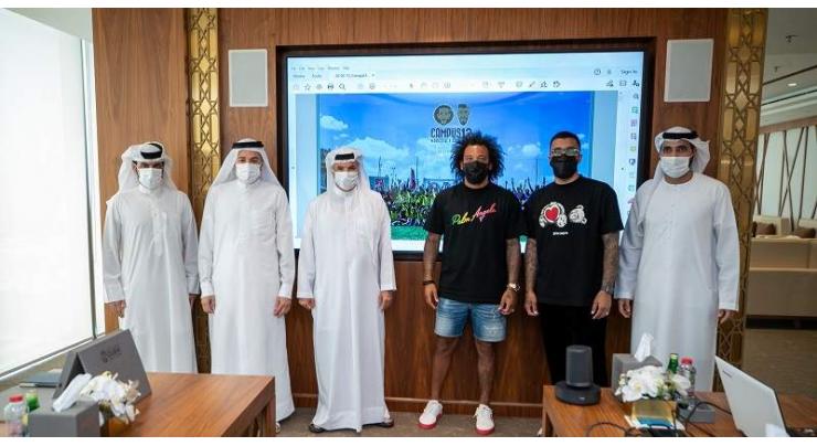 Real Madrid ace Marcelo visits Dubai Sports Council, discusses starting projects in Dubai