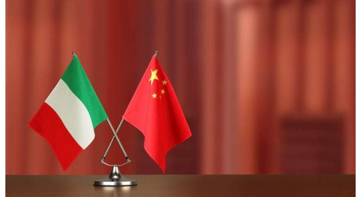 China ready to join Italy in pushing forward ties in right direction
