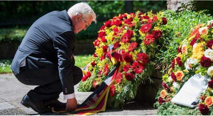 Steinmeier Laid Wreath at Berlin's Soviet War Memorial on 80th Anniversary of War Outbreak