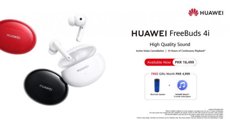 HUAWEI FreeBuds 4i: The must-have earphones for your music and calls