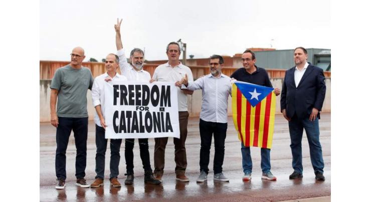 Catalan separatists leave prison after Spain pardon: AFP
