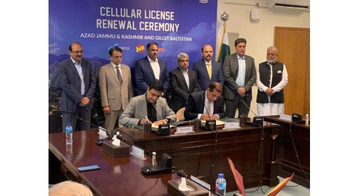 PTA renews Telenor Pakistan’s license in AJK & GB