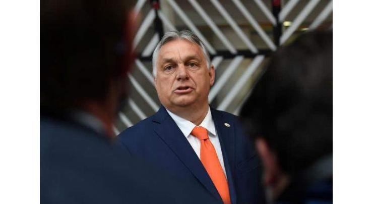 Hungary PM defends LGBT law at EU summit
