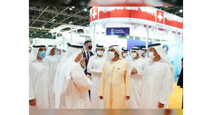 Mohammed bin Rashid visits Arab Health Exhibition 2021
